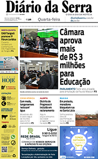 Edição impressa de 25/09/2019