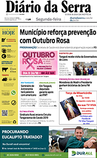 Edição impressa de 14/10/2019