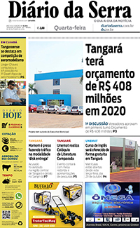 Edição impressa de 30/10/2019