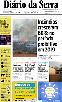 Edição impressa de 31/10/2019
