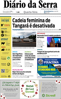 Edição impressa de 13/11/2019