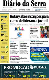 Edição impressa de 14/11/2019