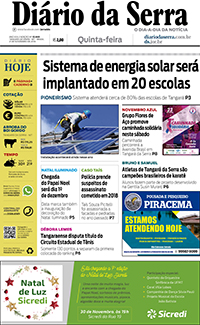 Edição impressa de 21/11/2019