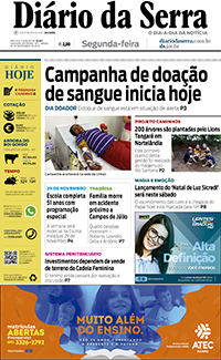 Edição impressa de 25/11/2019