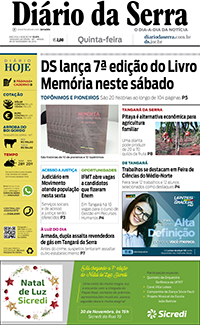 Edição impressa de 28/11/2019