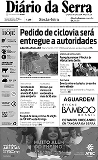 Edição impressa de 06/12/2019