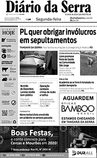 Edição impressa de 09/12/2019