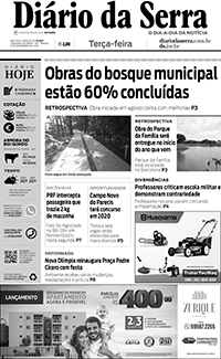 Edição impressa de 17/12/2019