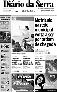Edição impressa de 19/12/2019