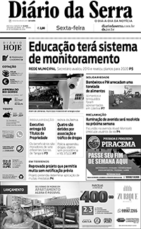 Edição impressa de 20/12/2019