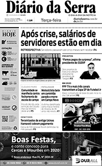 Edição impressa de 24/12/2019