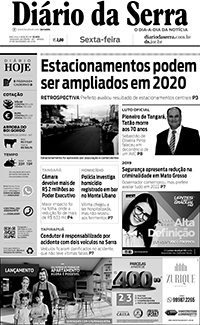 Edição impressa de 27/12/2019