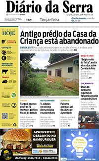 Edição impressa de 14/01/2020