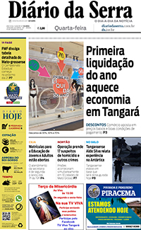 Edição impressa de 15/01/2020