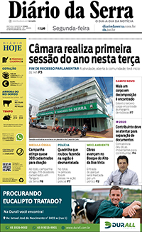 Edição impressa de 03/02/2020
