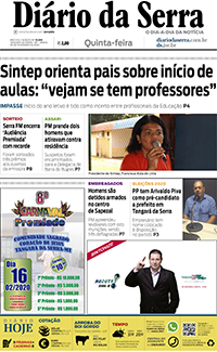 Edição impressa de 06/02/2020