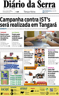 Edição impressa de 11/02/2020