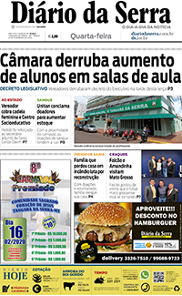 Edição impressa de 12/02/2020