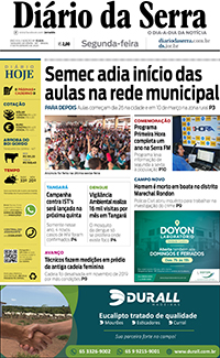 Edição impressa de 17/02/2020