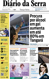 Edição impressa de 17/03/2020