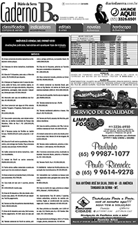 Edição impressa de 23/03/2020