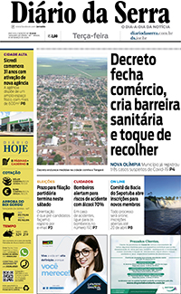 Edição impressa de 31/03/2020