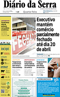 Edição impressa de 01/04/2020
