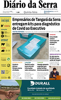 Edição impressa de 23/04/2020
