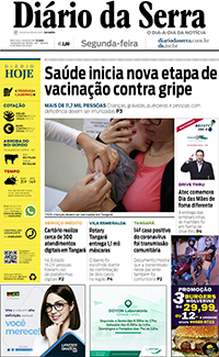 Edição impressa de 11/05/2020