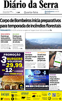 Edição impressa de 20/05/2020