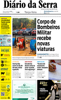 Edição impressa de 26/05/2020