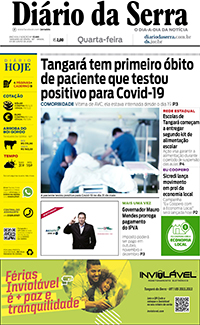 Edição impressa de 03/06/2020