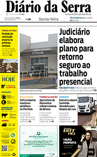 Edição impressa de 05/06/2020