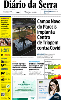 Edição impressa de 16/06/2020