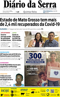 Edição impressa de 18/06/2020