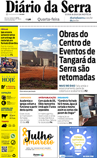 Edição impressa de 15/07/2020