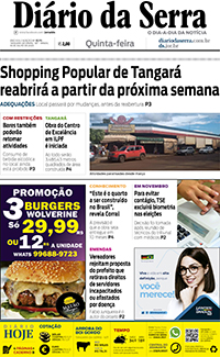 Edição impressa de 16/07/2020