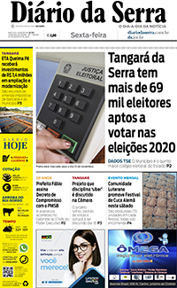 Edição impressa de 07/08/2020