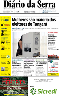 Edição impressa de 11/08/2020