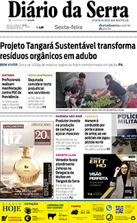 Edição impressa de 14/08/2020