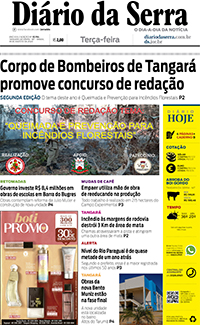 Edição impressa de 18/08/2020