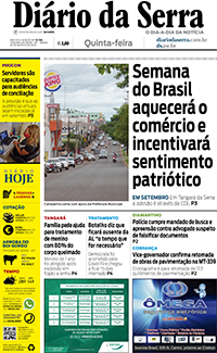 Edição impressa de 20/08/2020