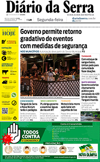 Edição impressa de 24/08/2020