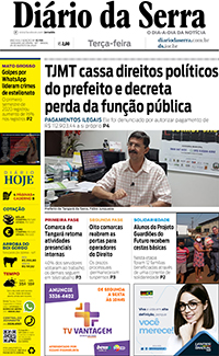Edição impressa de 25/08/2020