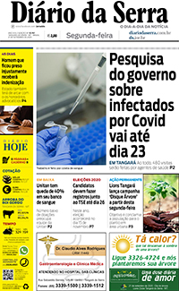 Edição impressa de 21/09/2020