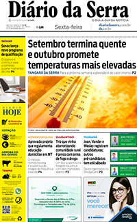Edição impressa de 25/09/2020