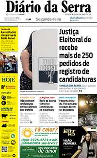 Edição impressa de 28/09/2020