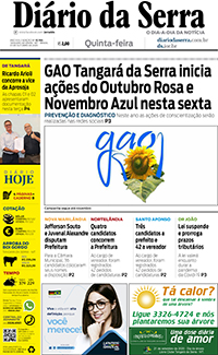 Edição impressa de 01/10/2020