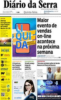Edição impressa de 08/10/2020