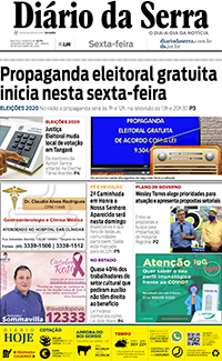 Edição impressa de 09/10/2020